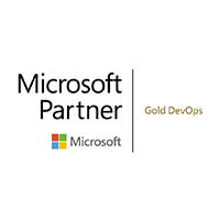 Microsoft Gold DevOps Partner Logo.