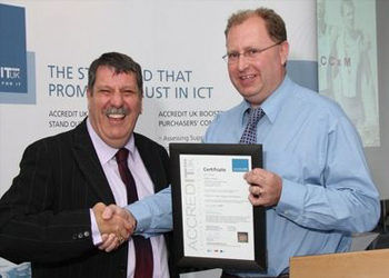 NFOCUS IS FIRST IN THE UK TO BE CERTIFIED FOR NEW TECHNOLOGY STANDARD