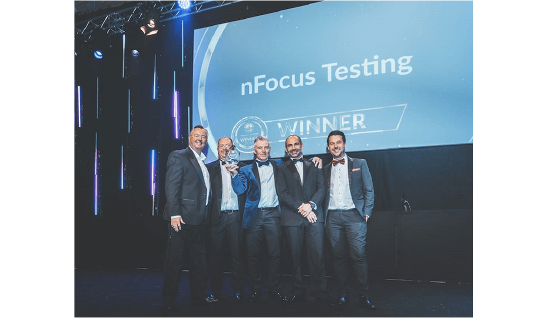 nFocus team with award